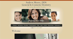 Desktop Screenshot of andrewmooredds.com